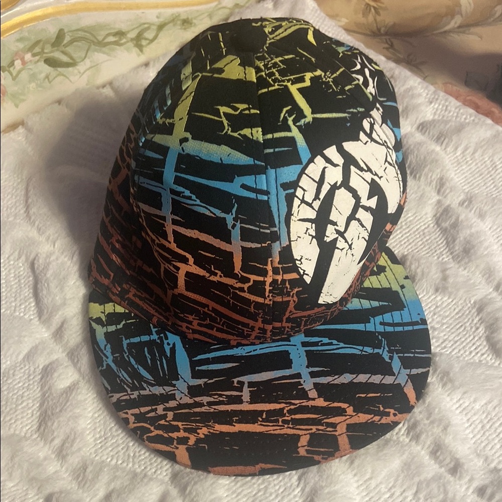 Nitro Circus splatter paint hat